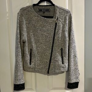 Cool Moto Sweater Jacket Blazer size XL